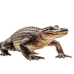 Alligator avec transparence, sans background