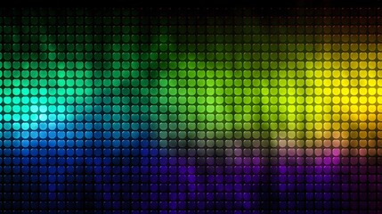 Abstract element for music design equalizer. Dynamic spectrum line isolated on a background