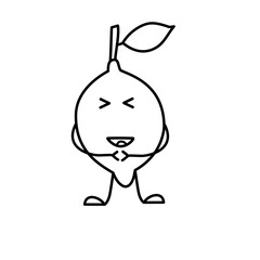 lemon character sketch
