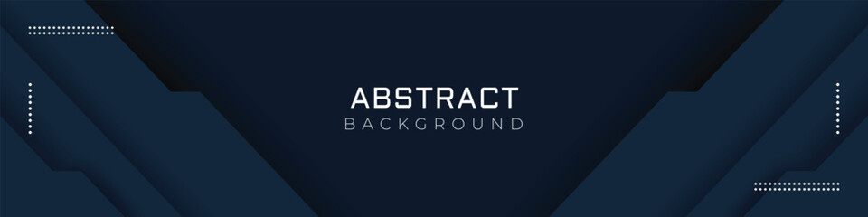 Linkedin banner with simple abstract background