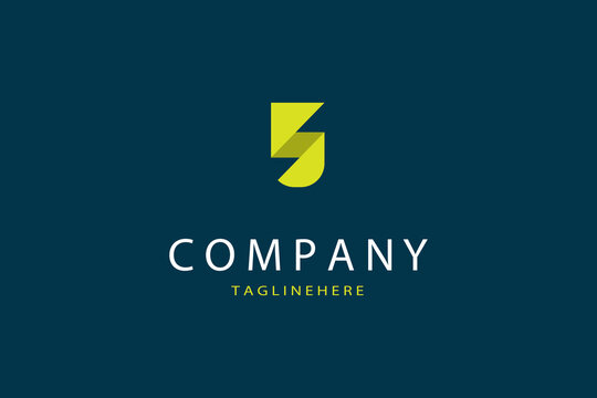 Letter SJ logo for initial business