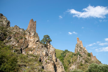a medieval town-settlement in Ingushetia