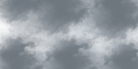 Clouds in the sky. Gray aquarelle painted paper textured canvas for design .abstract vintage background or paper. Abstract design with white paper texture background . Black and white ink effect.