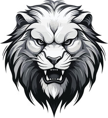 Lion mascot logo © Oleksandr