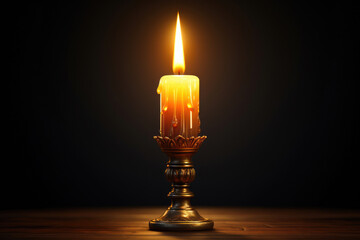 Classic Candlestick and Warm Glow