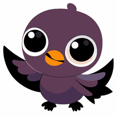 crow cartoon