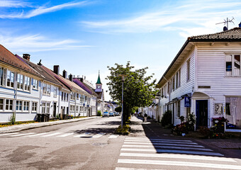 Sommer in Kristiansand (Norwegen)