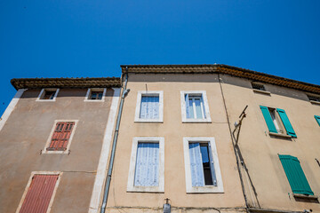 Obraz premium Le village de Sault sur les routes de la lavande