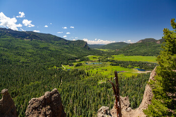 Wolf Creek Valley Overlook, Colorado