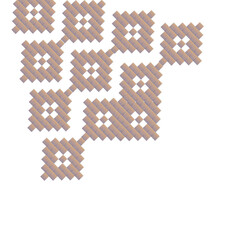 letters made of font