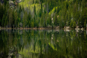 Bear Lake in the Rocky Mountain National Park