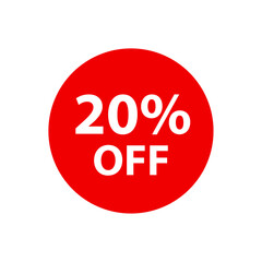 20% off discount banner