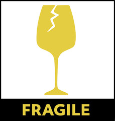 fragile label