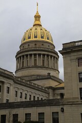 Fototapeta na wymiar West Virginia State Capital building