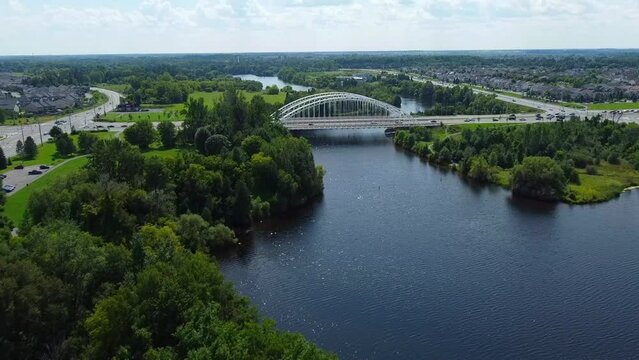The Beautiful Vimy Bridge in Barrhaven