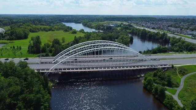 The Beautiful Vimy Bridge in Barrhaven Ontario