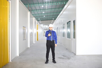 Fototapeta premium engineering team working on site