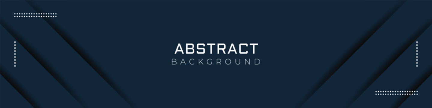 Linkedin banner with abstract background