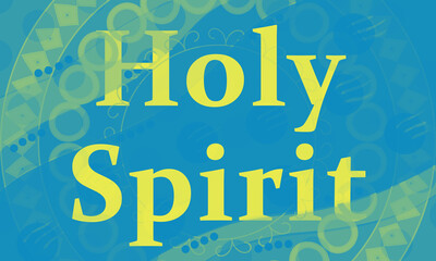 Naklejka premium Holy Spirit