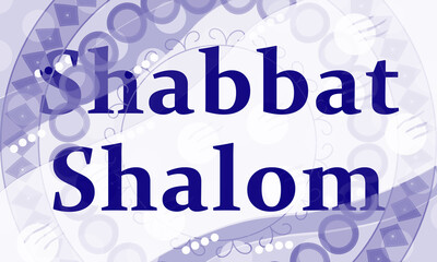 Fototapeta premium Shabbat Shalom