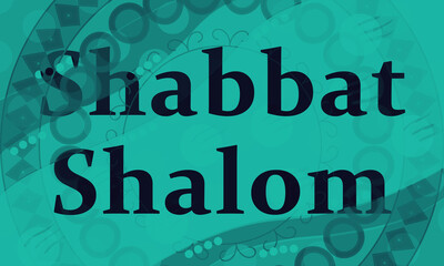 Fototapeta premium Shabbat Shalom