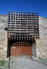 Castle entrance gates