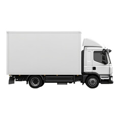 Truck isolated on transparent background. Generative ai