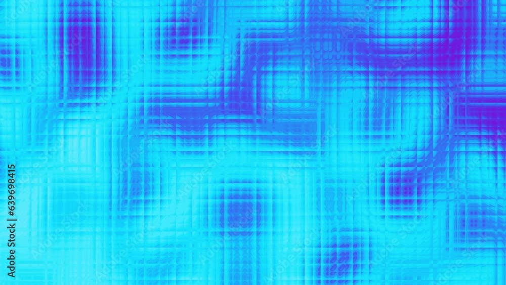 Poster Transform geometric background. Flashing tabstract pixels background. Random small squares. 4k Looping footage.