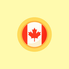 Canada - Circular Flag