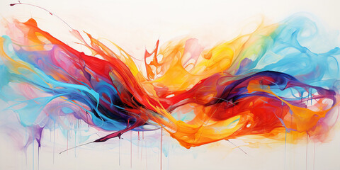 Expressionist art piece portraying Reiki hands, energetic healing session, dynamic lines, vibrant colors, intense movement, therapeutic touch, against a white background