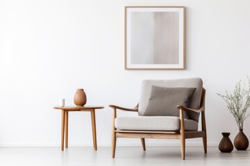 design scene with a chair