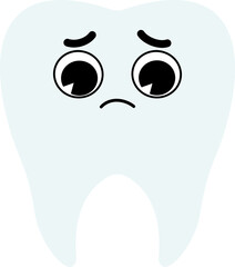 Tooth Face Sad