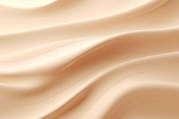 Fototapeta premium Abstract background of beige waves and glow. Paint strokes