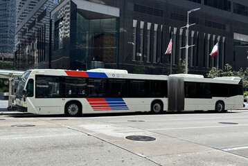 Metro bus in Houston Texas © HOUExplorer