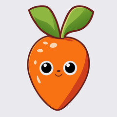 a cute carrot
