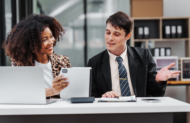 Stock market specialist talking discussing together their best bid, ask prices to allow for trades, also step in with their own capital to buy, sell or hold stocks as market conditions demand