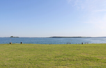 Lake of Der Chantecoq Giffaumont - Champaubert Champagne Grand Est France