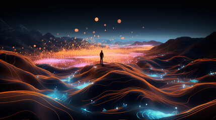 AI-Driven Reinforcement Learning: An AI Agent's Journey in a Digital Environment
