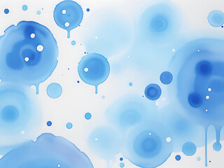 abstract blue watercolor grunge background. vantage dots and colorful background. ai generated