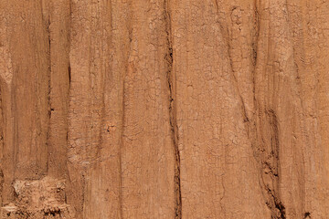 Close-up Texture of Lalu Soil Erosions. Lalu pronounced is a natural rock formations caused by erosion in Sa Kaeo province,Thailand. 