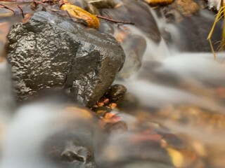 Autum River Rock