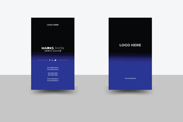 creative modern business card template Simple Business Card Layout.