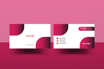 creative modern business card template Simple Business Card Layout.