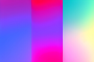 Abstract Blurred colorful gradient background. Beautiful wave backdrop. Vector illustration for your graphic design, banner, poster, card or wallpaper, theme