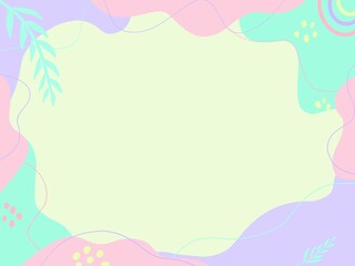 Hand-drawn yellow background with a burst of artistic energy