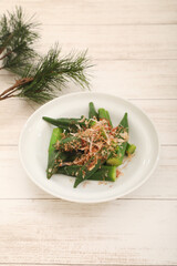 オクラのおひたし