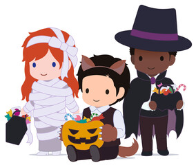 ハロウィーン　座り　狼男　タイプC