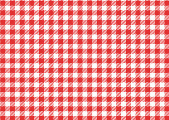 レトロなギンガムチェックのパターン、ベクター素材