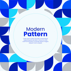 Modern Pattern Social Media Cover Design