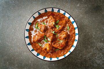 chicken tikka masala spicy curry meat food